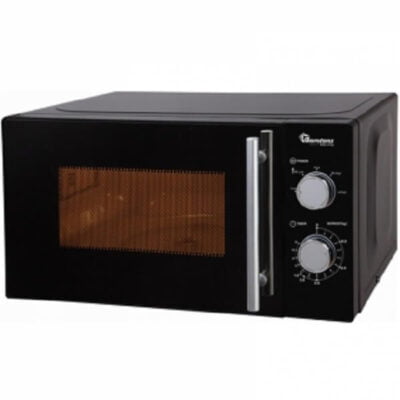 Ramtons Black, Manual Microwave, 20 Liters- RM/459