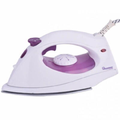 white and purple steam iron re 107 call 0711477775 or 0711114001