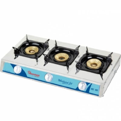 stainless steel 3 burner gas cooker rg 530 call 0711477775 or 0711114001
