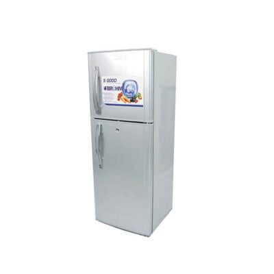 Fridge Bruhm BRD 140 Double Door Refrigerator 6.5Cu.Ft 120 Litres Silver