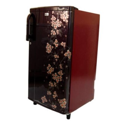 Fridge Bruhm BRS 203P - Single Door Refrigerator - 6Cu.Ft - 170 Litres - Floral