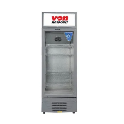Von Hotpoint HPBC158W Vertical Cooler, 150L Showcase chiller and display fridge