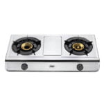Mika Gas Stove, Table Top, Stainless steel, 2 Burner MGS2402(MSSD2500BB)