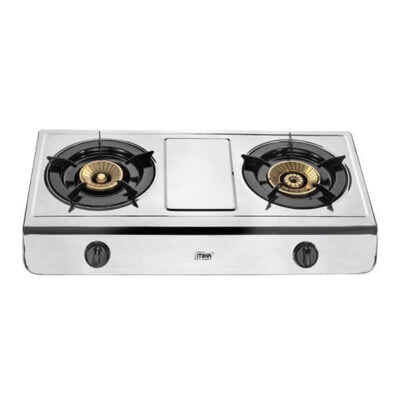 Mika Gas Stove, Table Top, Stainless steel, 2 Burner MGS2502