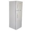 Mika MRDCD95SBR - Refrigerator, Double Door, 9.5Cu.Ft, 168 Litres - Silver Brush
