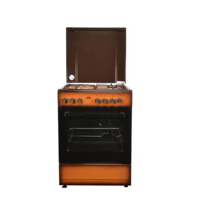 VoVon Hotpoint Cooker 7312NED/VAC6S031UD n Hotpoint 7312NED/VAC6S031UD 3 Gas + 1 Electric Cooker - TDF Dark