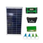 Complete 80w Solar panel kit