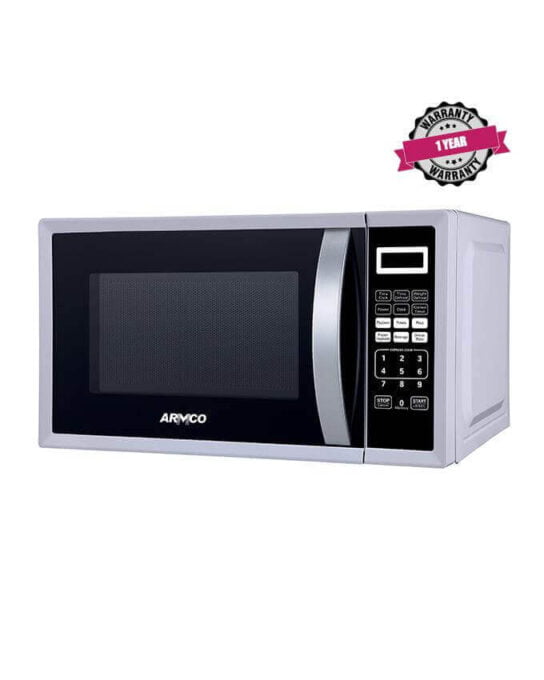 ARMCO Microwave AM-DS2043(SL) 20L Digital Microwave Oven, 700W, Silver in Kenya