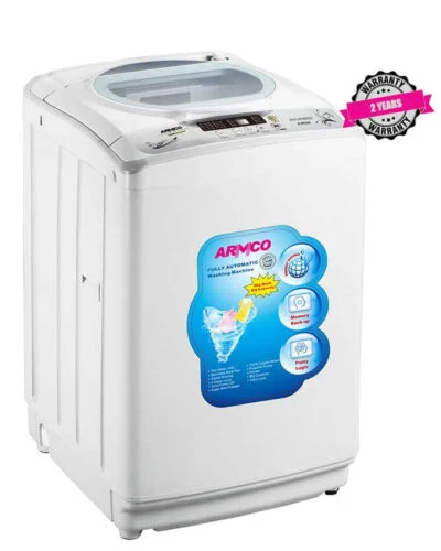 ARMCO Washing Machine AWM-TL800P - 8.0 Kg Top Loading Fully Automatic Washing Machine - White in Kenya