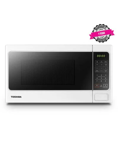 TOSHIBA Microwave MM-EG20P(WH) - 20L Digital Microwave Oven, 800W, Grill Power 1000W - White in Kenya