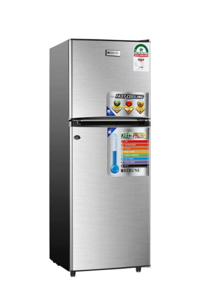 Rebune fridge RE-2020-1 Silver 129 liters