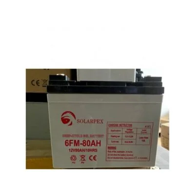 Solarpex 80AH deep cycle gel battery best price in Kenya